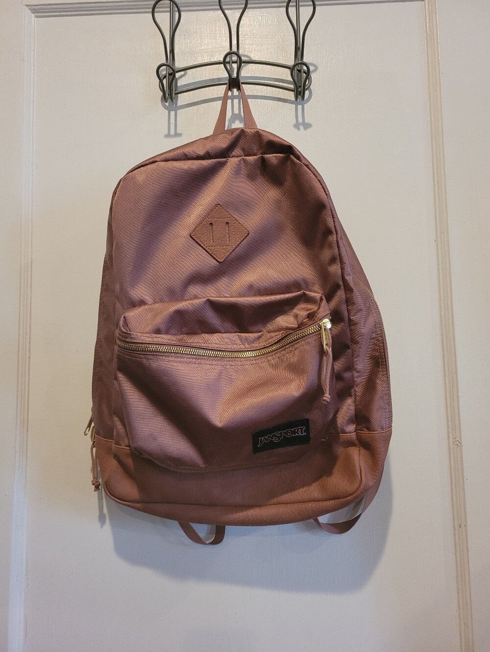 Jansport Dark Rose Gold Standard Size Backpack 18"
